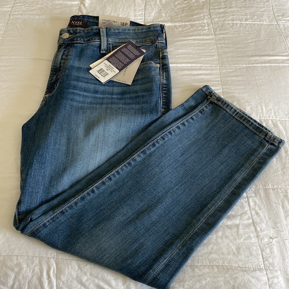NYDJ Los Angeles Jeans 18P Convertible Ankle NWT